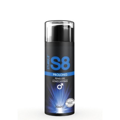 Intarzierea ejacularii - Stimul8 S8 Prolong Gel pentru Penis 30ml Rezista Mult Prelungeste Erectia si Intarzie Finalizarea foto