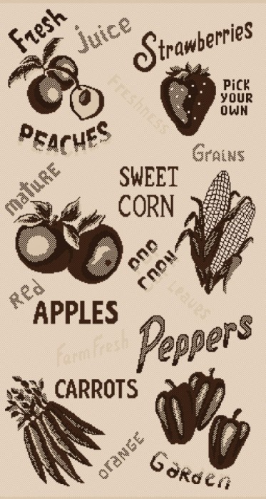 Covor Bucatarie Tip Iuta, Model Natura 954-19, Marime 80 x 200 cm, Crem, Antialergic, Polipropilena, Sufragerie, Terasa, Hol