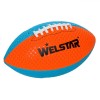 Minge Rugby Neopren Welstar, Marimea 6, Bleu Portocaliu - Minge Rugby Plaja, Durabila si Usoara