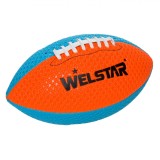 Minge Rugby, Welstar, Neopren, Mărime 6, Culoare Bleu Portocalie, Oem