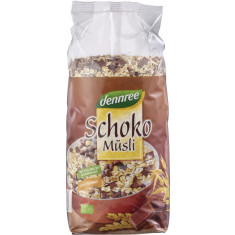 Musli cu ciocolata bio 750g, Dennree