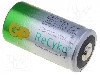 Acumulator R14, 1.2V, 3000mAh, Ni-MH, GP - foto