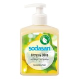 Sapun lichid ecologic Sodasan Citrice Masline 300ml - Ingrediente naturale, Biodegradabil, Fabricat in Germania