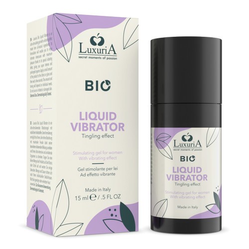 Orgasme puternice - Luxuria BIO Vibrator Lichid 15 ml Gel Stimulator pentru Femei cu Efect Vibrator