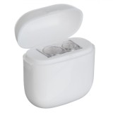 Ascuțitoare Dublă, Model Husă Căști, Plastic, Alb, 4.5x4.5x2cm, Oem
