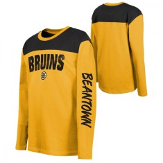 Boston Bruins tricou cu măneci lungi pentru copii Unbeaten Run Ls Crew Nk Tee - Dětsk&eacute; M (10 - 12 let)