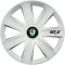 Set 4 Capace Roti GTX Alb R16, Compatibil Cu Skoda