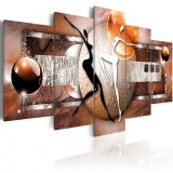 Cumpara ieftin Tablou - Dance of elements: earth 200x100 cm