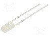 Dioda LED, 3mm, alb cald, 450...600mcd, 5mA, 2,7...3,2V DC, OPTOSUPPLY - OSM54K3HA1F