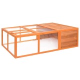 Cumpara ieftin Cusca de animale pentru gradina, 150x100x50 cm, lemn masiv brad