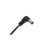 Cablu alimentare cu mufa DC 2.5x5.5 la 90 grade, Oem