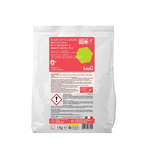 Acid Citric Pentru Rufe Bio 1 kilogram Biolu