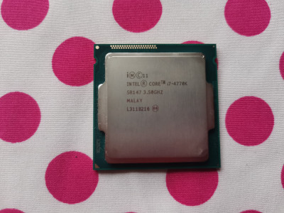 Procesor Intel Haswell, Core i7 4770K 3.5GHz Socket 1150. foto
