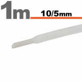 Tub termocontractibilTransparent &bull; 10 / 5 mm (10m)