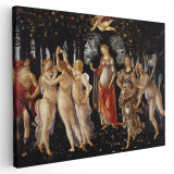 Tablou pictura Primavara de Botticelli 2153 Tablou canvas pe panza CU RAMA 50x70 cm