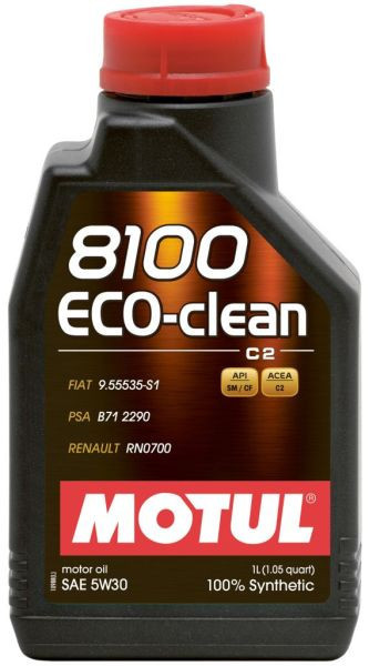 101542 - 1L - 8100 5W30 Eco -Clean 8100 - C2