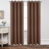 Draperie blackout uni, maro