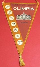 Fanion sportiv - Clubul Sportiv Scolar &quot;OLIMPIA&quot; CRAIOVA