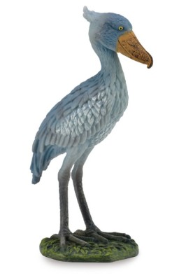 Figurina pasare shoebill pictata manual l collecta foto