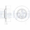 DELPHI BG4081C Disc frana