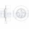 DELPHI BG4081C Disc frana