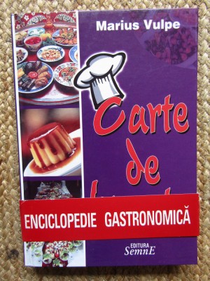 Carte de bucate - Marius Vulpe foto