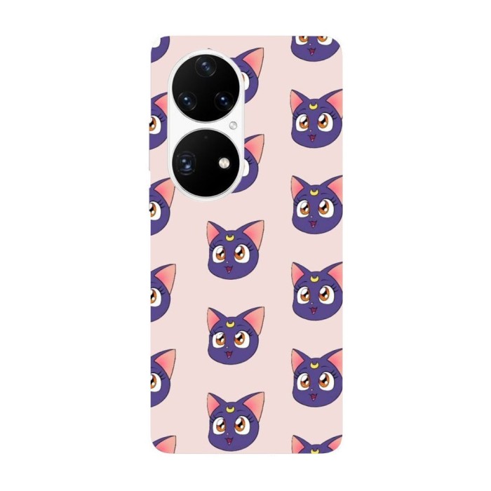Husa compatibila cu Huawei Nova Y70 model Sailor Moon Happy Luna, Silicon, TPU, Viceversa