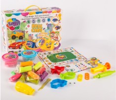 Set de modelat plastilina - Real Cars | Okto Clay