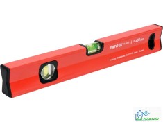 YATO Nivela magnetica cu 2 bule de aer, lungime 400mm