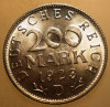 7.740 GERMANIA WEIMAR 200 MARK 1923 D AUNC, Europa, Aluminiu