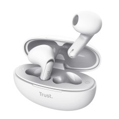 Casti Trust Yavi wireless, TWS, bluetooth, interfata USB-C, frecventa de
