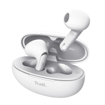 Casti Trust Yavi wireless, TWS, bluetooth, interfata USB-C, frecventa de foto