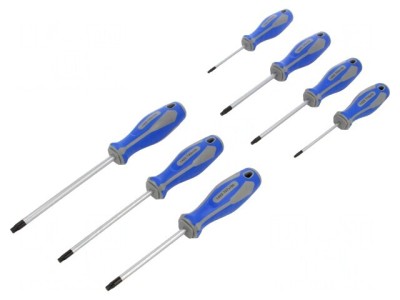 Kit șurubelnițe Torx 7 bucăți foto