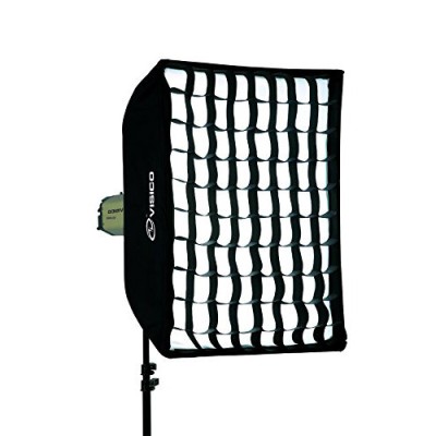 Softbox VISICO EB-072 cu grid/ grila- 70x100cm cu deschidere si inchidere rapida foto