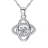 Cumpara ieftin Pandantiv argint 925, JW1288, model elegant, placat cu rodiu, DELIS