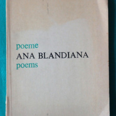 Ana Blandiana – Poeme Poems ( antologie bilingva )