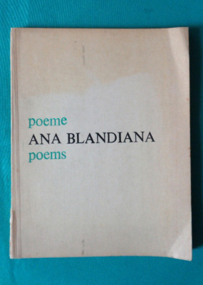 Ana Blandiana &amp;ndash; Poeme Poems ( antologie bilingva ) foto