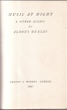 Aldous Huxley - Music at Night and Other Essays (1931)