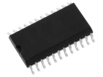 Driver Controler Afișaj 8-Digit SO24-W Microwire QSPI SPI foto