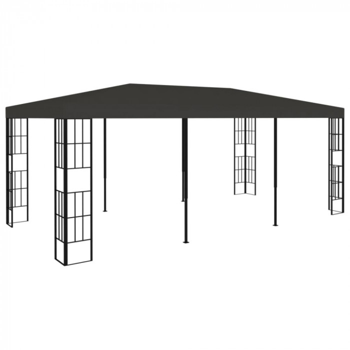 Pavilion, antracit, 3 x 6 m GartenMobel Dekor