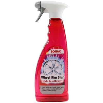 Solutie auto, pentru curatare jante, Sonax, 750 ml foto