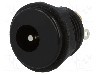 Conector alimentare DC, 12V DC, {{Numarul de pini}} pini, seria {{Seria producatorului}}, 5,5/2,1mm. LUMBERG - NEB/J 21 C