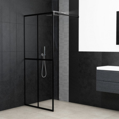 vidaXL Paravan de duș walk-in, sticlă securizată, 118 x 190 cm foto