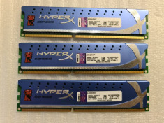 Memorie RAM Kingston HyperX Blue 6GB (3x2GB) DDR3 1600MHz KHX1600C9D3K3/6GX foto