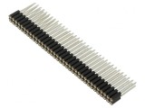 Soclu pini 68 THT 2x34 2,54mm