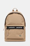 Lacoste rucsac culoarea verde, mare, cu imprimeu, NU4685NZ