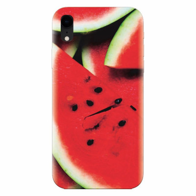 Husa silicon pentru Apple Iphone XR, S Of Watermelon Slice foto