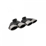 Ornamente Toba Mercedes Clasa E W211 (2002-2009), Set Capete Evacuare, Look AMG