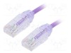 Patch cord RJ45 Cat 6 U/UTP 1m violet PANDUIT
