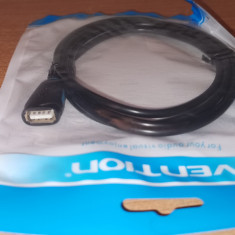 Cablu prelungitor Usb 1,5m Vention #1-960